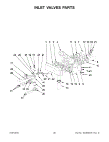 15 - Inlet Valves Parts parts for Maytag Laundry Center MFS180PAVS from AppliancePartsPros.com