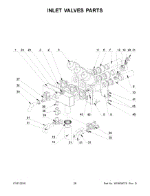 15 - Inlet Valves Parts parts for Maytag Laundry Center MFS230PAVS from AppliancePartsPros.com