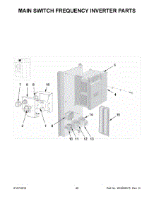 21 - Main Switch Frequency Inverter Parts parts for Maytag Laundry Center MFS230PAVS from AppliancePartsPros.com