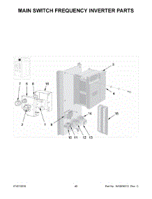 21 - Main Switch Frequency Inverter Parts parts for Maytag Laundry Center MFS275PTVS from AppliancePartsPros.com