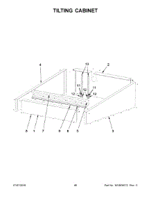 24 - Tilting Cabinet parts for Maytag Laundry Center MFS275PTVS from AppliancePartsPros.com