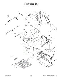 07 - Unit Parts parts for Maytag Refrigerator MFT2574DEM01 from AppliancePartsPros.com
