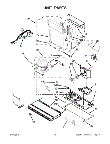 05 - Unit Parts parts for Maytag Refrigerator MFT2976AEW02 from AppliancePartsPros.com