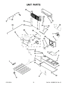 07 - Unit Parts parts for Maytag Refrigerator MFT2976AEW03 from AppliancePartsPros.com