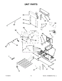 07 - Unit Parts parts for Maytag Refrigerator MFX2876DRE02 from AppliancePartsPros.com