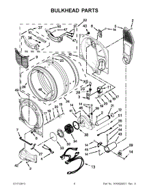 03 - Bulkhead Parts parts for Maytag Dryer MGD4000BW1 from AppliancePartsPros.com