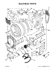 04 - Bulkhead Parts parts for Maytag Dryer MGD5100DC1 from AppliancePartsPros.com