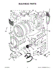 04 - Bulkhead Parts parts for Maytag Dryer MGD5500FC0 from AppliancePartsPros.com