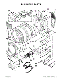 03 - Bulkhead Parts parts for Maytag Dryer MGD7000AW1 from AppliancePartsPros.com