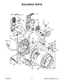 04 - Bulkhead Parts parts for Maytag Laundry Center MGDB766FW0 from AppliancePartsPros.com