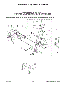06 - Burner Assembly Parts parts for Maytag Laundry Center MGDB955FW0 from AppliancePartsPros.com
