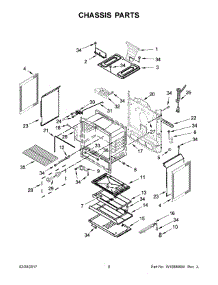05 - Chassis Parts parts for Maytag Range MGR6600FW0 from AppliancePartsPros.com