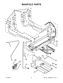 04 - Manifold Parts parts for Maytag Range MGR7685AS2 from AppliancePartsPros.com