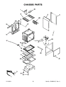 06 - Chassis Parts parts for Maytag Range MGR7685AS2 from AppliancePartsPros.com