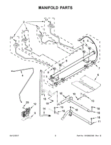 04 - Manifold Parts parts for Maytag Range MGR8600DS0 from AppliancePartsPros.com