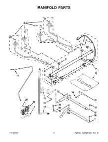 05 - Manifold Parts parts for Maytag Range MGR8650FZ0 from AppliancePartsPros.com