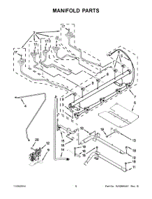 05 - Manifold Parts parts for Maytag Range MGR8700DB0 from AppliancePartsPros.com