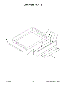 07 - Drawer Parts parts for Maytag Range MGR8700DB1 from AppliancePartsPros.com