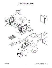 04 - Chassis Parts parts for Maytag Range MGR8700DE0 from AppliancePartsPros.com