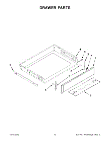 07 - Drawer Parts parts for Maytag Range MGR8700DS2 from AppliancePartsPros.com