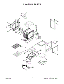 04 - Chassis Parts parts for Maytag Range MGR8700DS3 from AppliancePartsPros.com