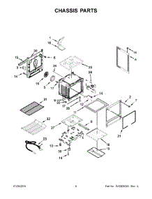 04 - Chassis Parts parts for Maytag Range MGR8800DE2 from AppliancePartsPros.com