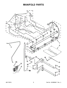 05 - Manifold Parts parts for Maytag Range MGR8800DH1 from AppliancePartsPros.com