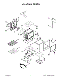 04 - Chassis Parts parts for Maytag Range MGR8800DS0 from AppliancePartsPros.com