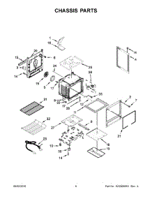 04 - Chassis Parts parts for Maytag Range MGR8800DS3 from AppliancePartsPros.com