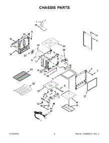 04 - Chassis Parts parts for Maytag Range MGR8850DS1 from AppliancePartsPros.com