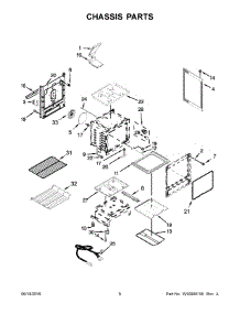 04 - Chassis Parts parts for Maytag Range MGR8850DS3 from AppliancePartsPros.com