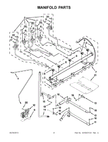 04 - Manifold Parts parts for Maytag Range MGR8880AS1 from AppliancePartsPros.com