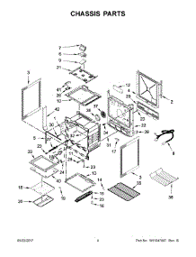 03 - Chassis Parts parts for Maytag Range MGS8800FZ0 from AppliancePartsPros.com