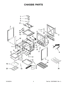 03 - Chassis Parts parts for Maytag Range MGS8880DS0 from AppliancePartsPros.com