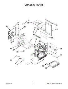 05 - Chassis Parts parts for Maytag Range MGT8775XB04 from AppliancePartsPros.com