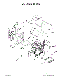 05 - Chassis Parts parts for Maytag Range MGT8820DS00 from AppliancePartsPros.com