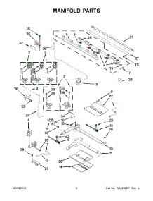 04 - Manifold Parts parts for Maytag Range MGT8820DS05 from AppliancePartsPros.com