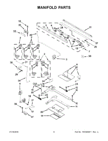04 - Manifold Parts parts for Maytag Range MGT8820DS06 from AppliancePartsPros.com
