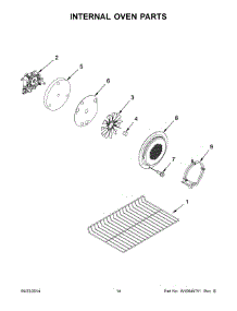 08 - Internal Oven Parts parts for Maytag Range MGT8885XB04 from AppliancePartsPros.com