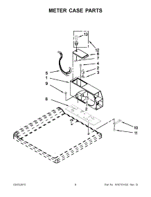 05 - Meter Case Parts parts for Maytag Washer MHN30PDCGW0 from AppliancePartsPros.com