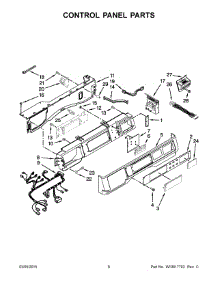 04 - Control Panel Parts parts for Maytag Washer MHN31PRAWW0 from AppliancePartsPros.com