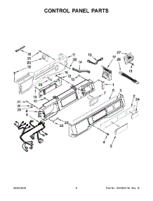 04 - Control Panel Parts parts for Maytag Laundry Center MHN33PRCWW0 from AppliancePartsPros.com