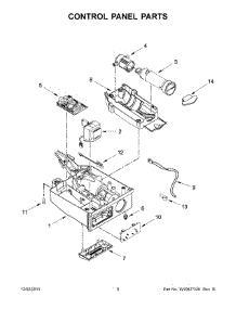 05 - Control Panel Parts parts for Maytag Ice Maker MIM1554ZRS0 from AppliancePartsPros.com