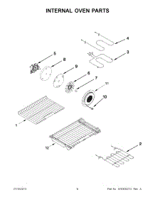 04 - Internal Oven Parts parts for Maytag Range MIT8795BS00 from AppliancePartsPros.com