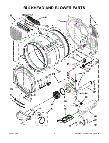 04 - Bulkhead And Blower Parts parts for Maytag Laundry Center MLE20PDCYW0 from AppliancePartsPros.com