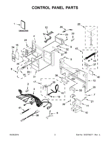 02 - Control Panel Parts parts for Maytag Laundry Center MLE21PDAGW0 from AppliancePartsPros.com