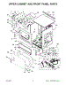 04 - Upper Cabinet And Front Panel Parts