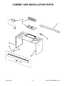 07 - Cabinet And Installation Parts parts for Maytag Microwave MMV4203WB3 from AppliancePartsPros.com
