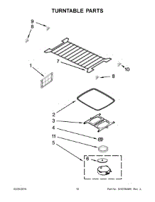 06 - Turntable Parts parts for Maytag Microwave MMV5219DS1 from AppliancePartsPros.com