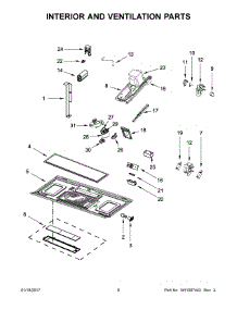 04 - Interior And Ventilation Parts parts for Maytag Microwave MMV5220FZ0 from AppliancePartsPros.com